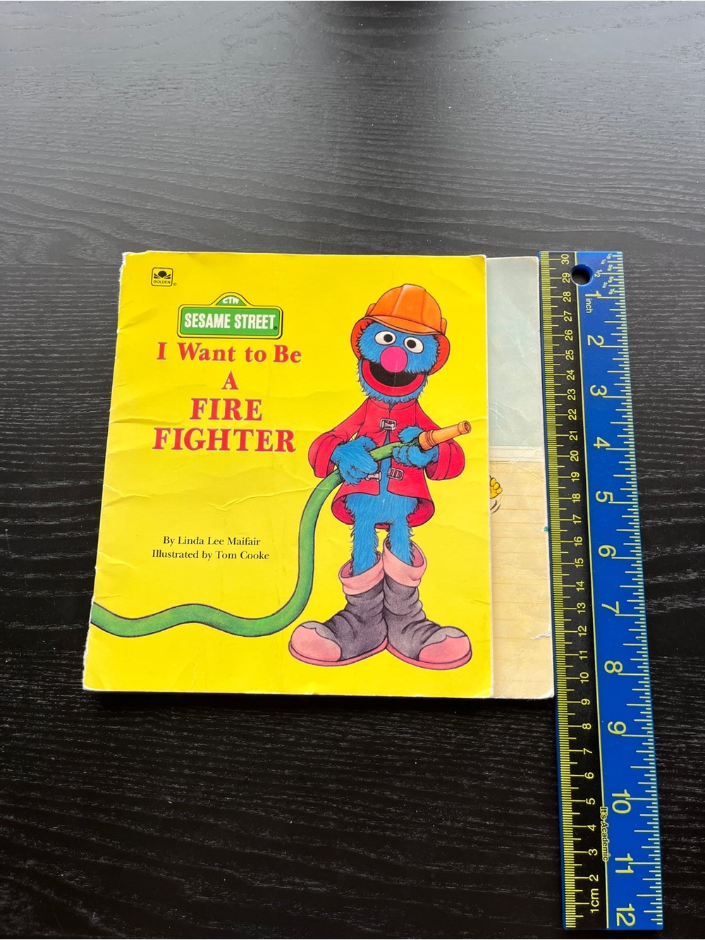 Vintage Sesame Street Golden Books Lot Grover Firefighter Ernie Bert - Picture 7 of 14